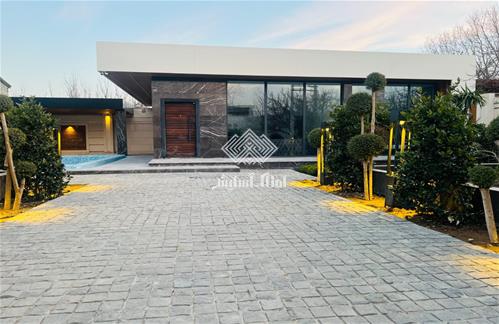 500 متر باغ ویلا مدرن و بسیار لوکس در دهکده کردزار